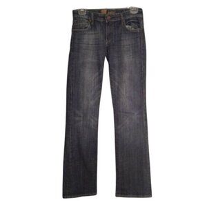 Kut From The Kloth Size 0 Jeans Womens Dark Wash Blue Denim Straight Leg